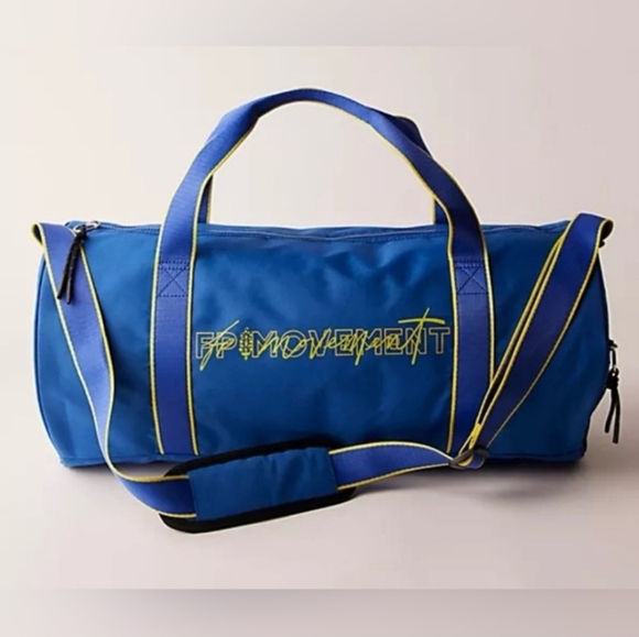 New In Package FP Movement Old Sport Duffle Bag. Blue - Picture 2 of 7